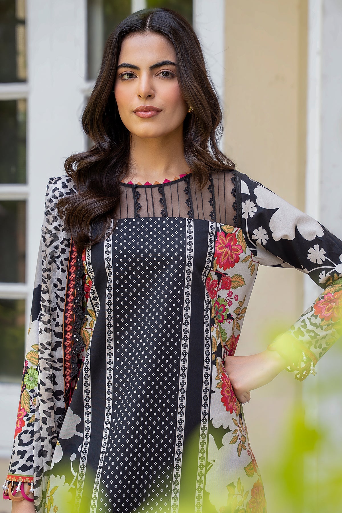 3-PC Stitched Printed Lawn CP6-21P