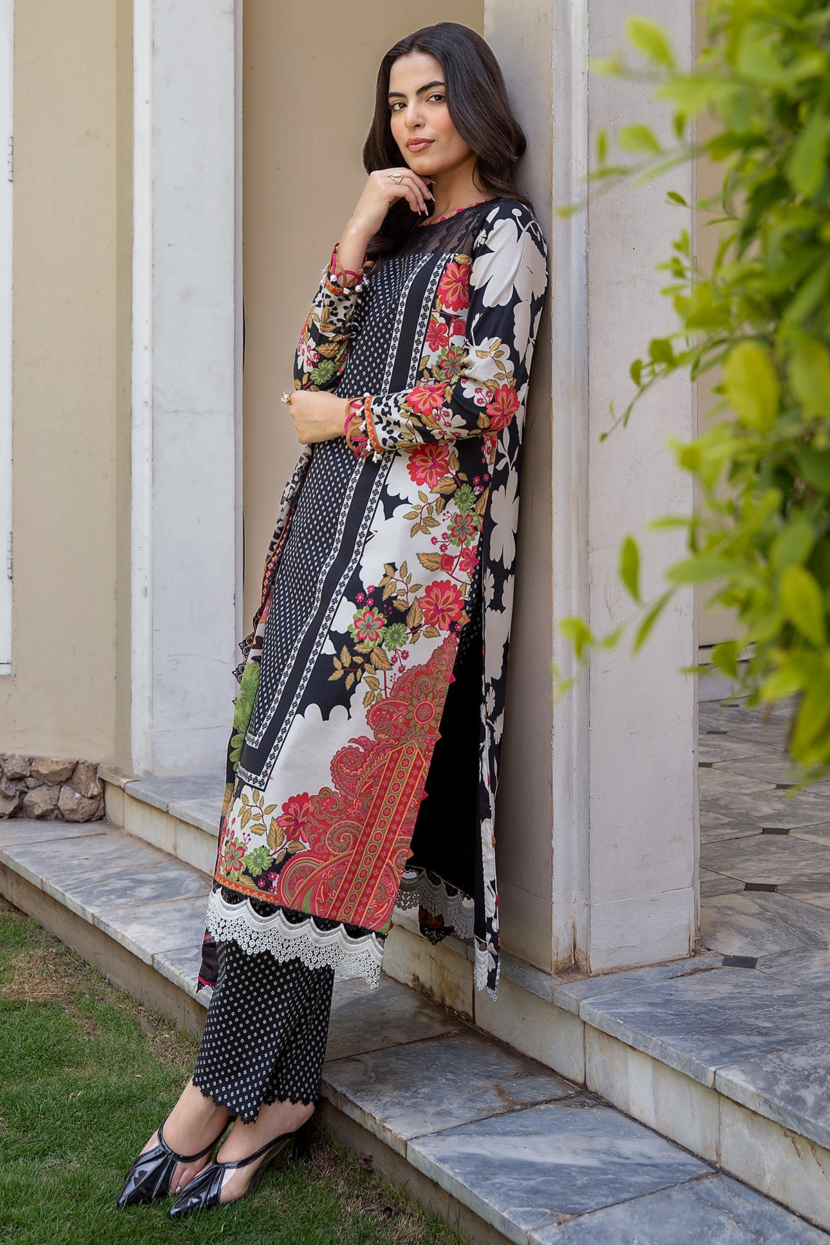 3-PC Unstitched Printed Lawn C-Print Vol 3 CP6-21