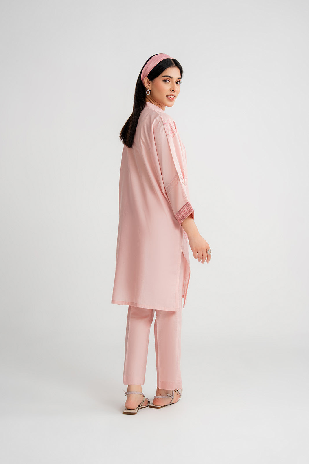 2 Piece Lawn Embroidered Suit (CF0198)