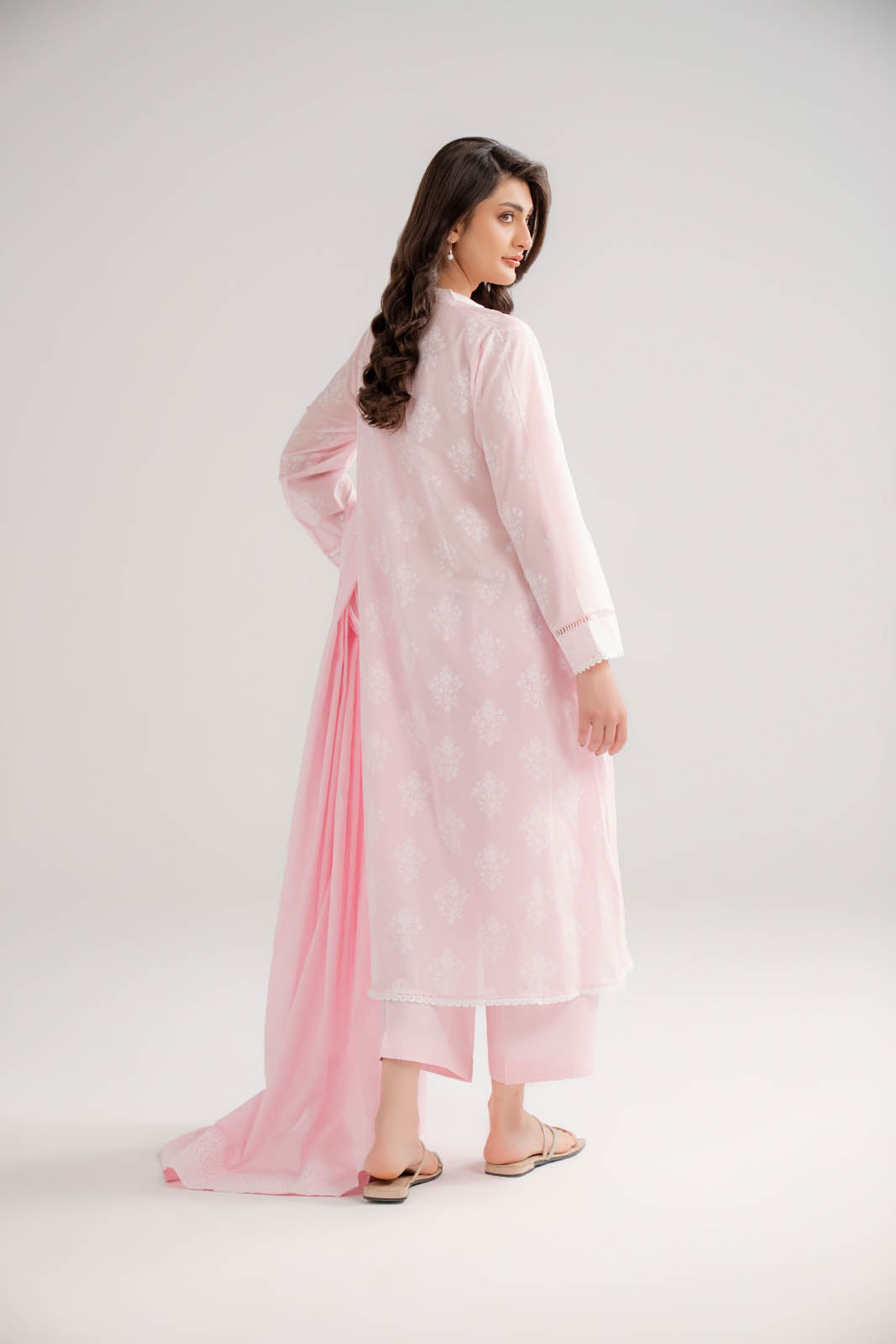 3 Piece Printed Lawn Printed Suit (CP0385)