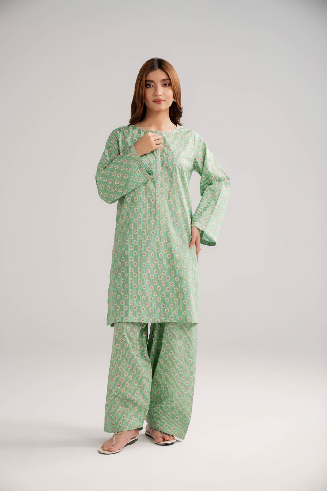 2 Piece Printed Lawn Printed Suit (CP0439)