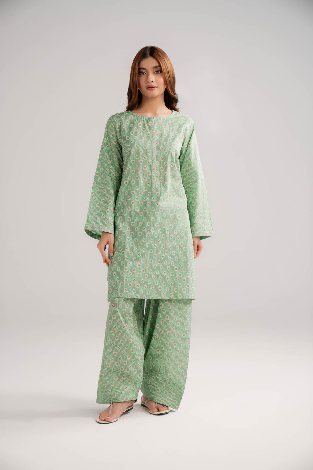 2 Piece Printed Lawn Printed Suit (CP0439)