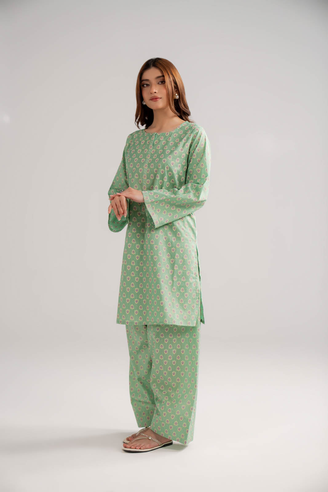 2 Piece Printed Lawn Printed Suit (CP0439)
