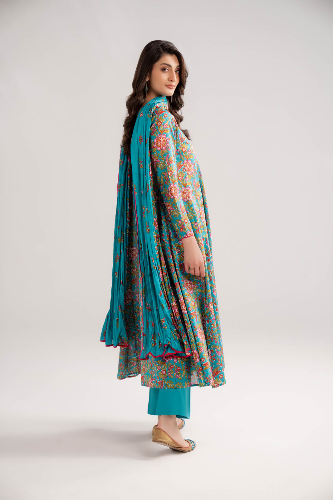 3 Piece Printed Lawn Printed Suit (CP0433)