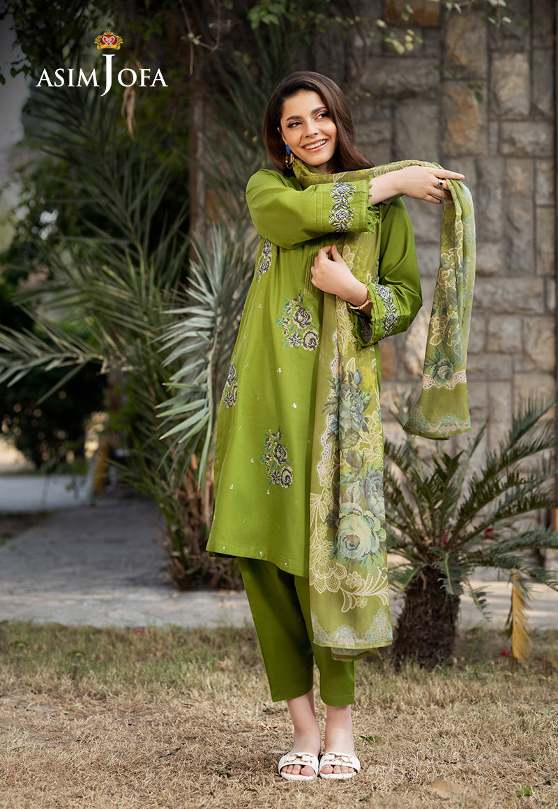 Ajso-100 Unstitched Dupatta 1 Pc Dupatta