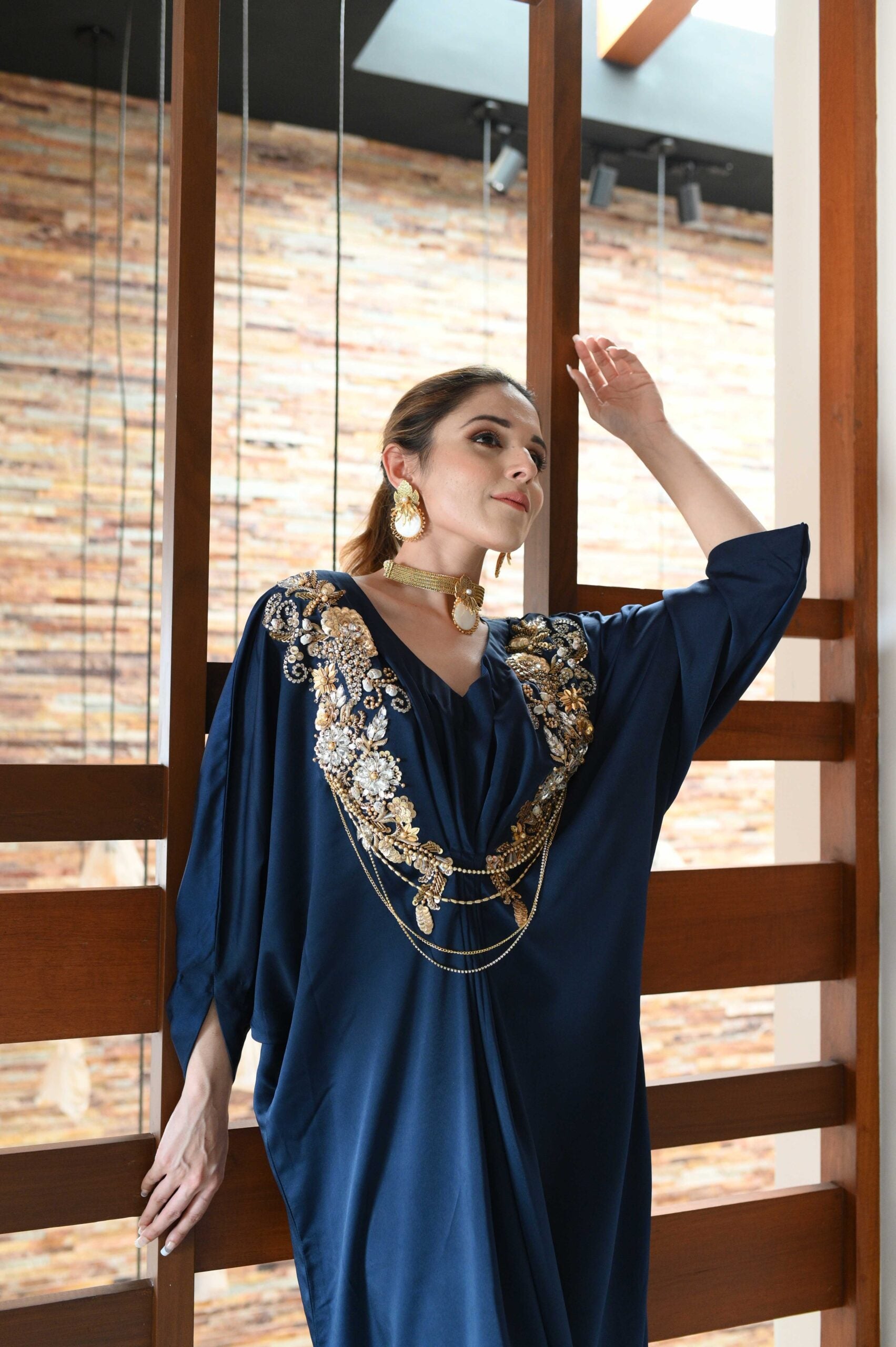 Blue Kaftan