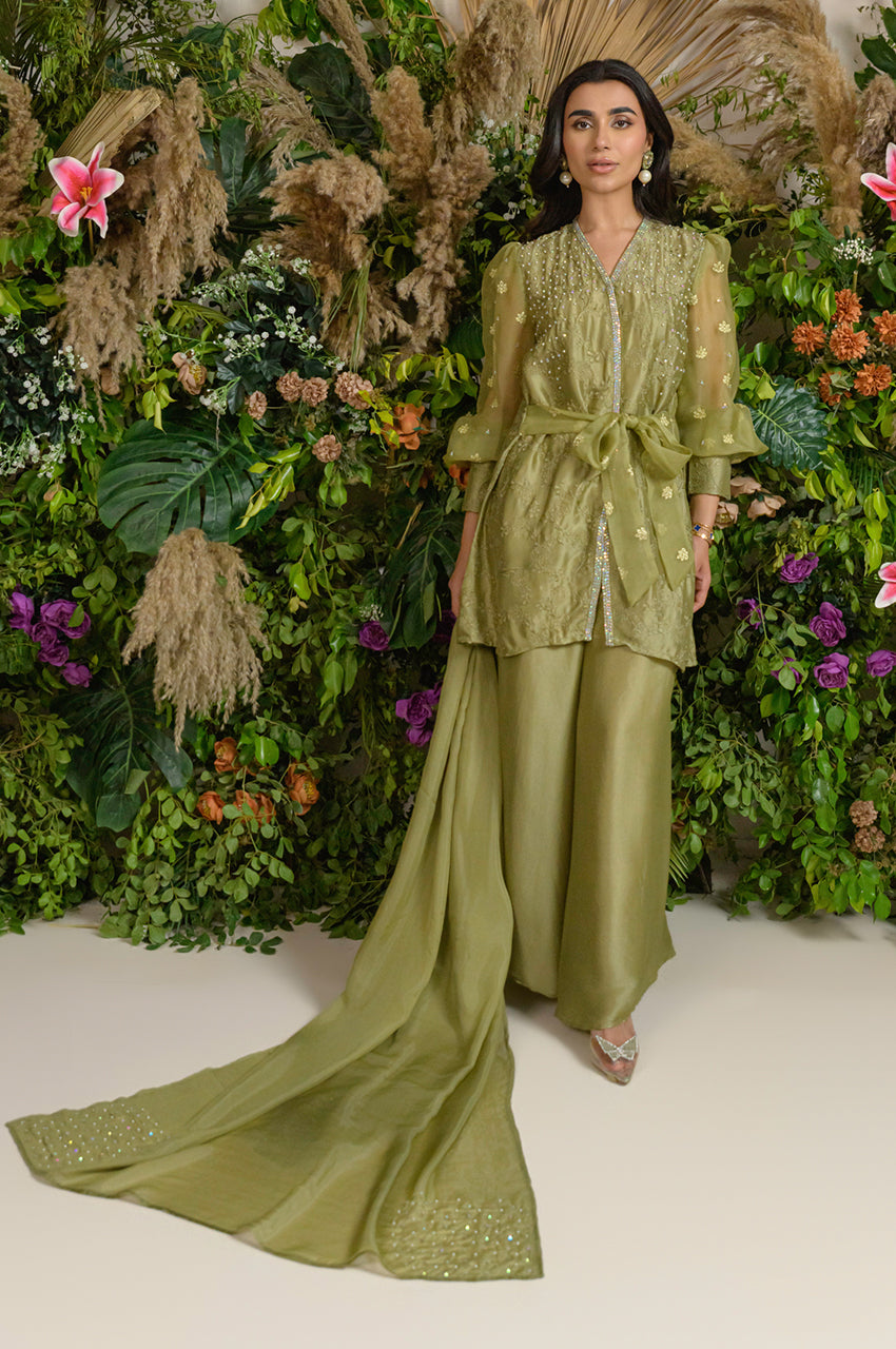 Olive green