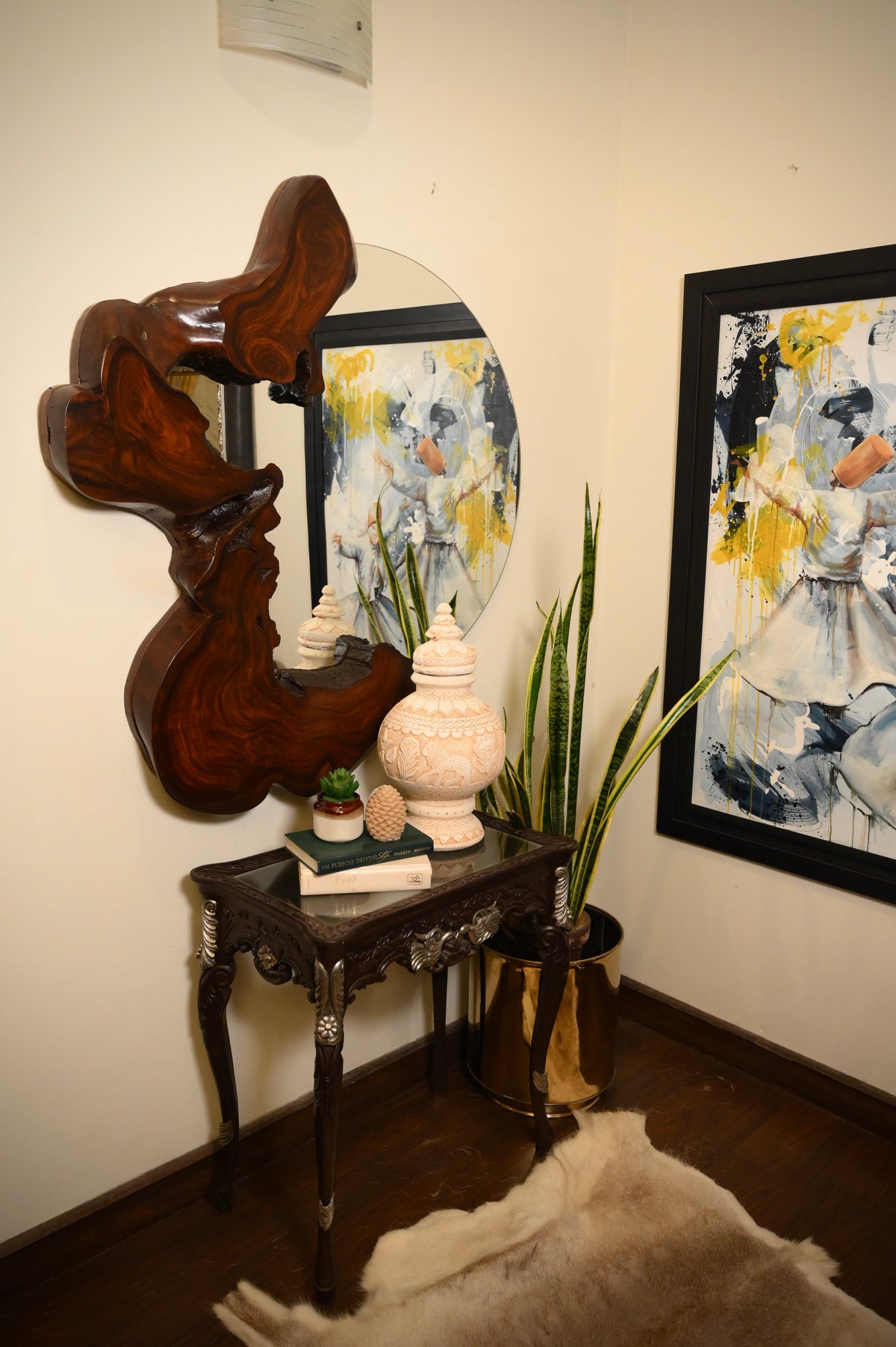 Live Edge Mirror
