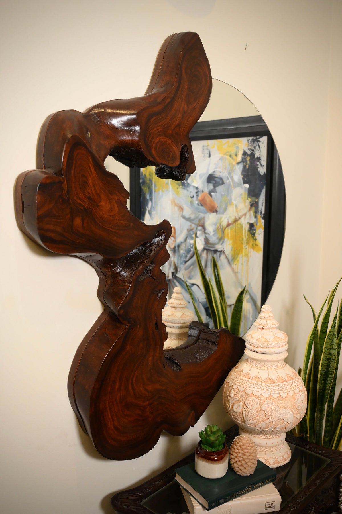 Live Edge Mirror