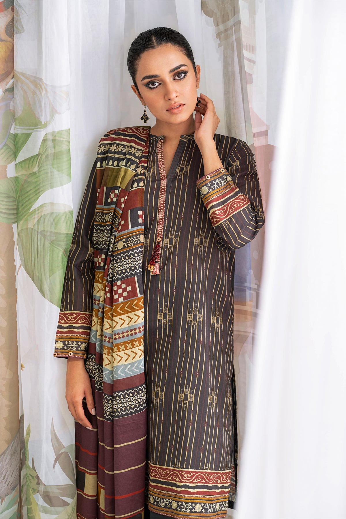 3 Piece Printed Lawn Suit