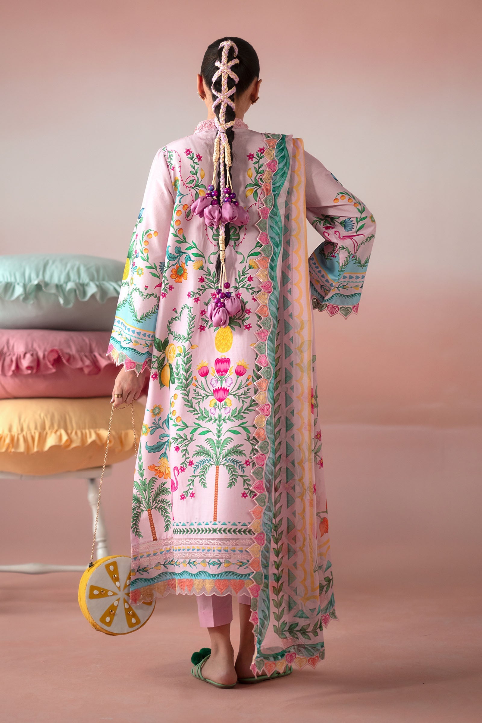 3 Piece Embroidered Lawn Suit