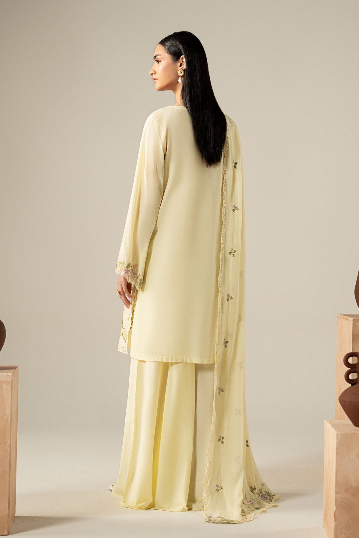 3 Piece Embroidered Lawn Suit
