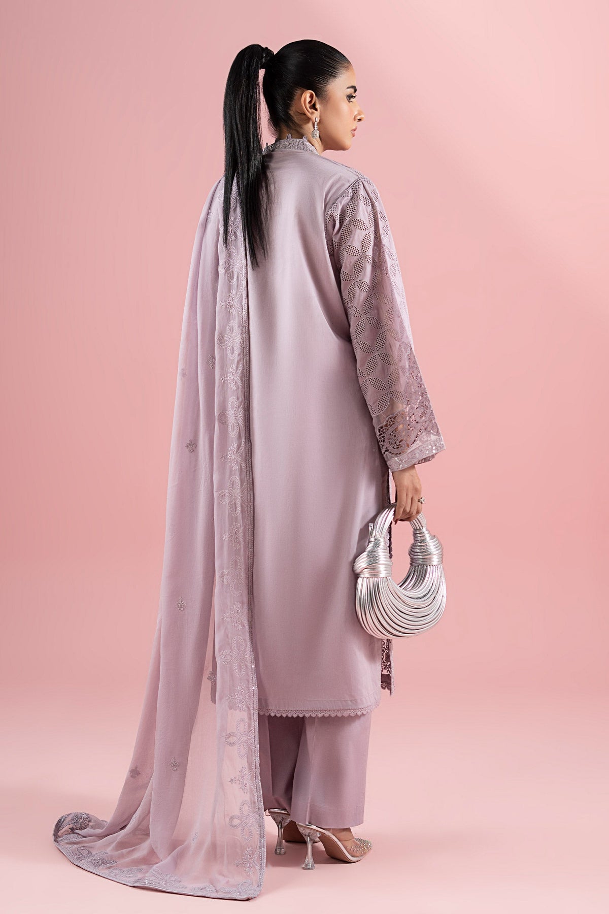 3 Piece Embroidered Lawn Suit