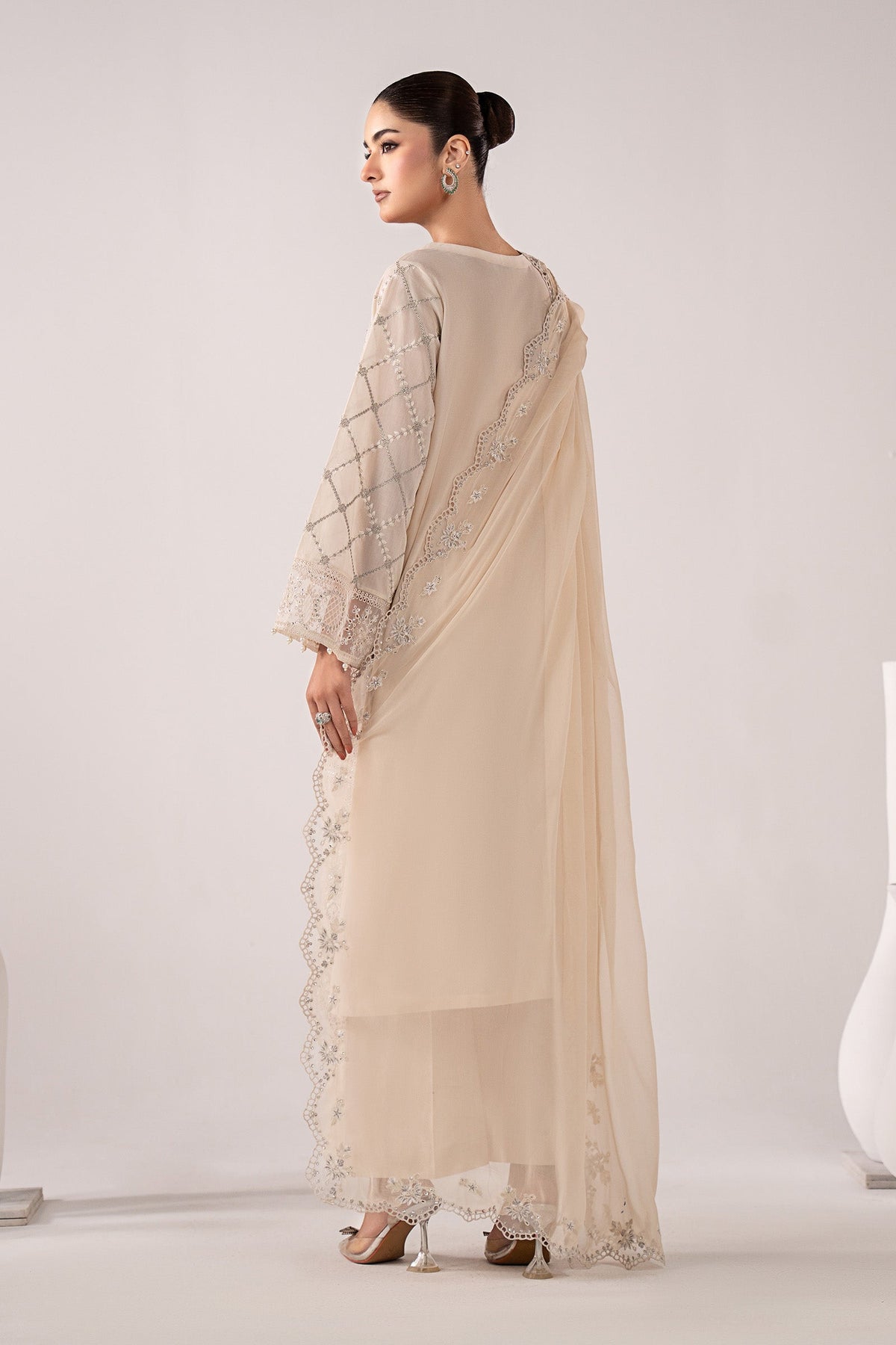 3 Piece Embroidered Lawn Suit - DWA2627-ESM-OFW