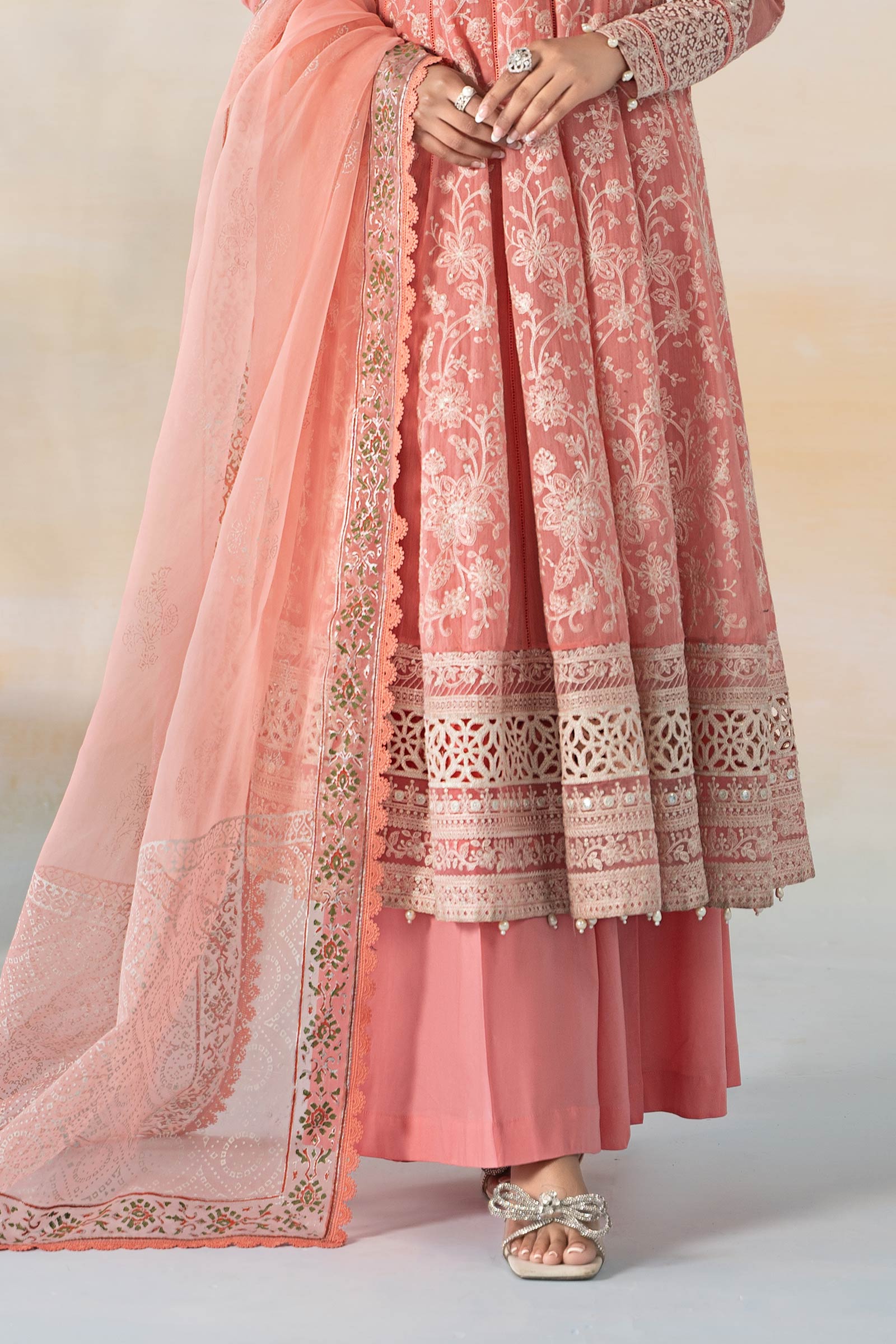 3 Piece Embroidered Lawn Suit