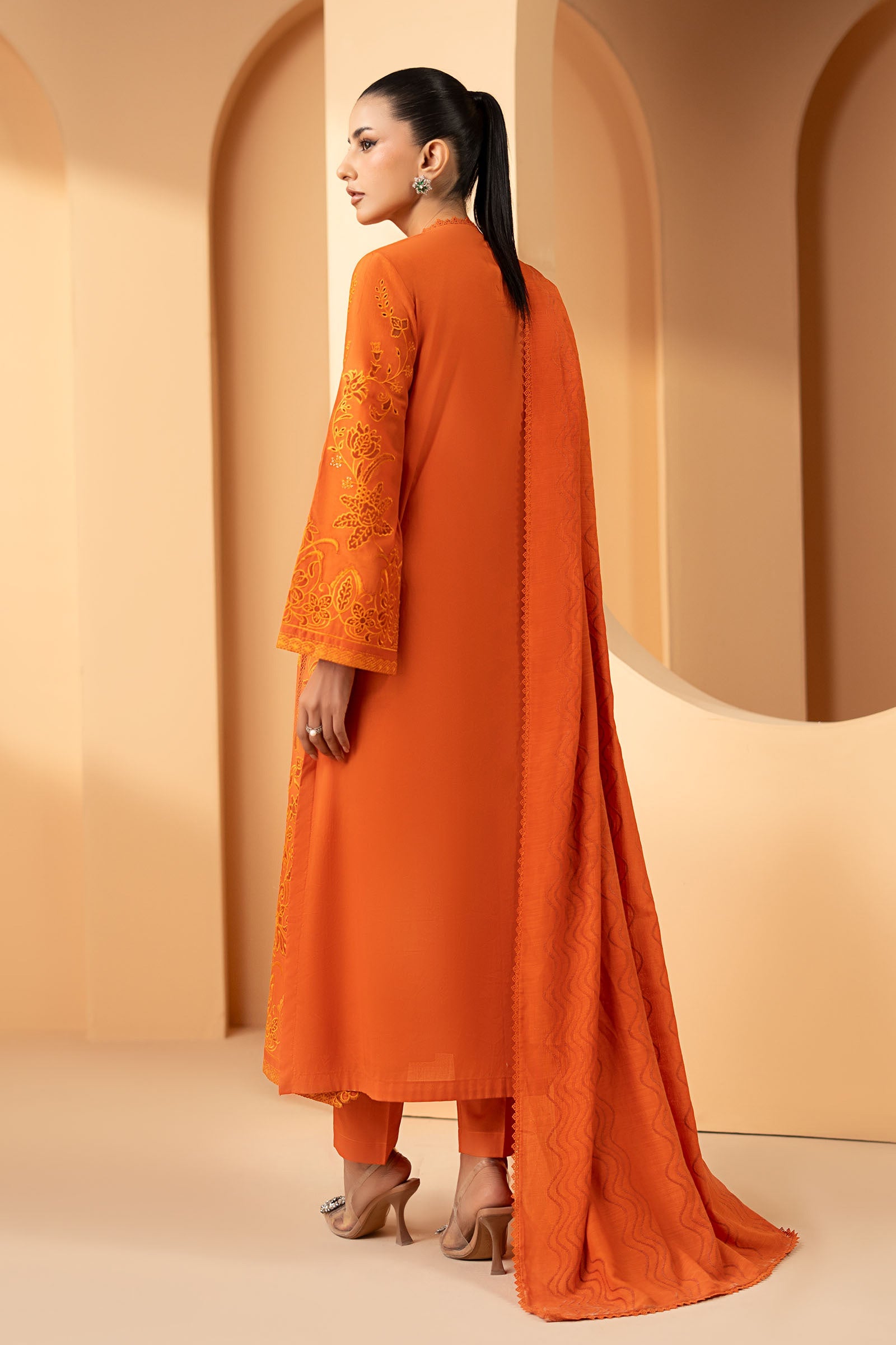3 Piece Embroidered Lawn Suit