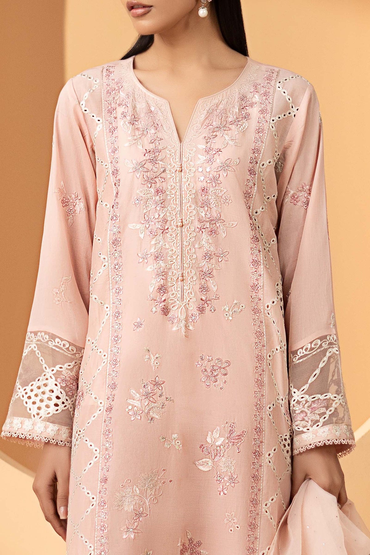 3 Piece Embroidered Lawn Suit