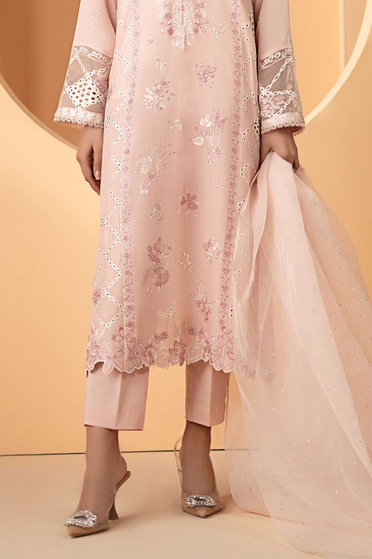 3 Piece Embroidered Lawn Suit