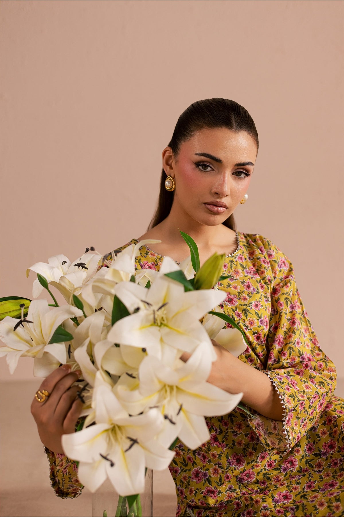 Dan 2Pc - Printed Lawn Dress