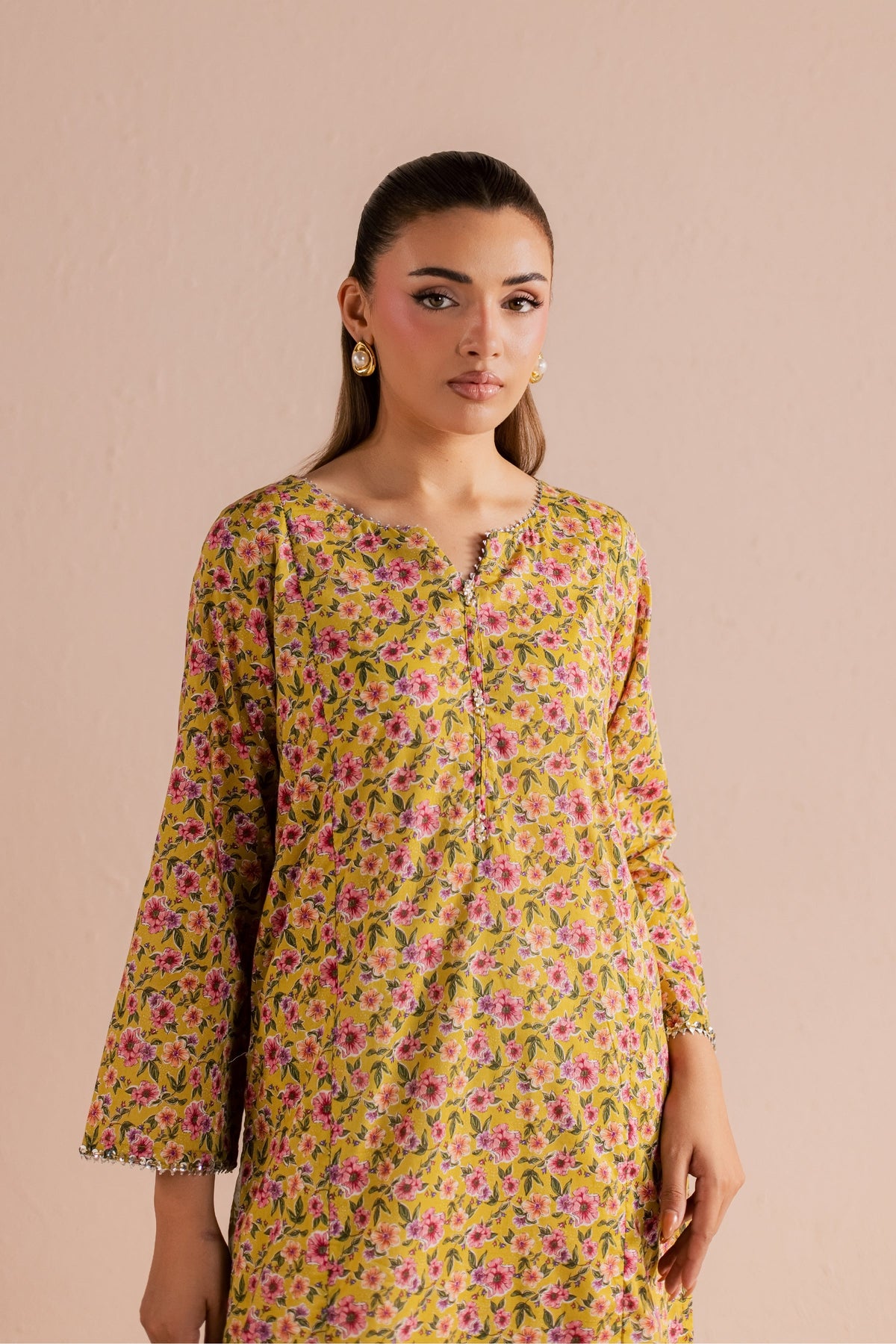 Dan 2Pc - Printed Lawn Dress