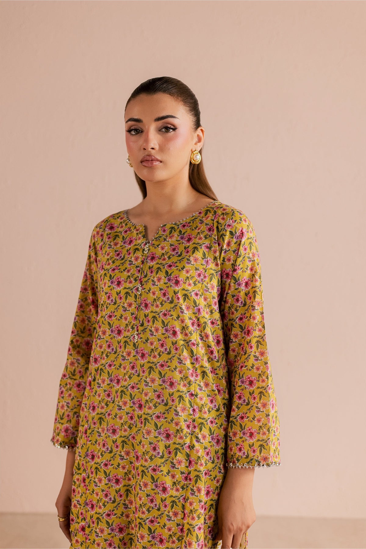 Dan 2Pc - Printed Lawn Dress