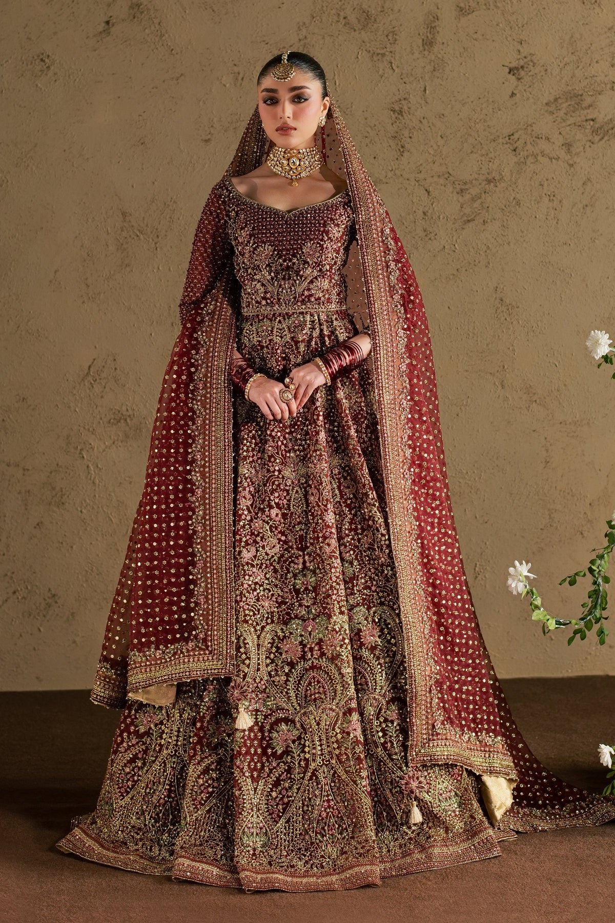 Dastaan 4Pc - Bridal Dress