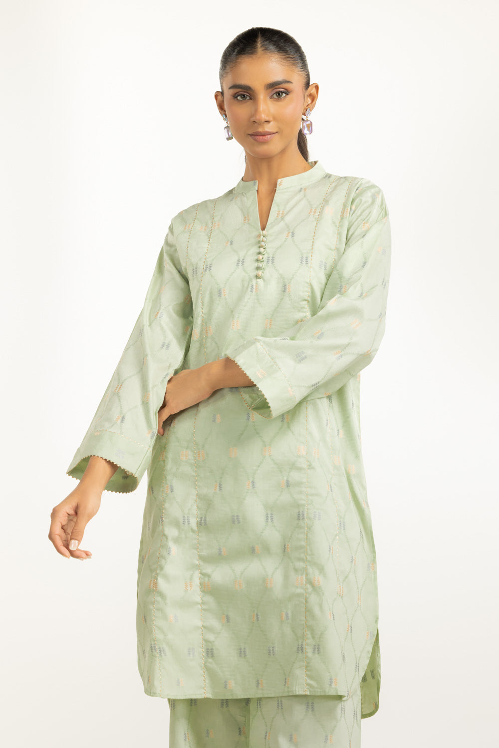 Denier Jacquard Co-Ord Set