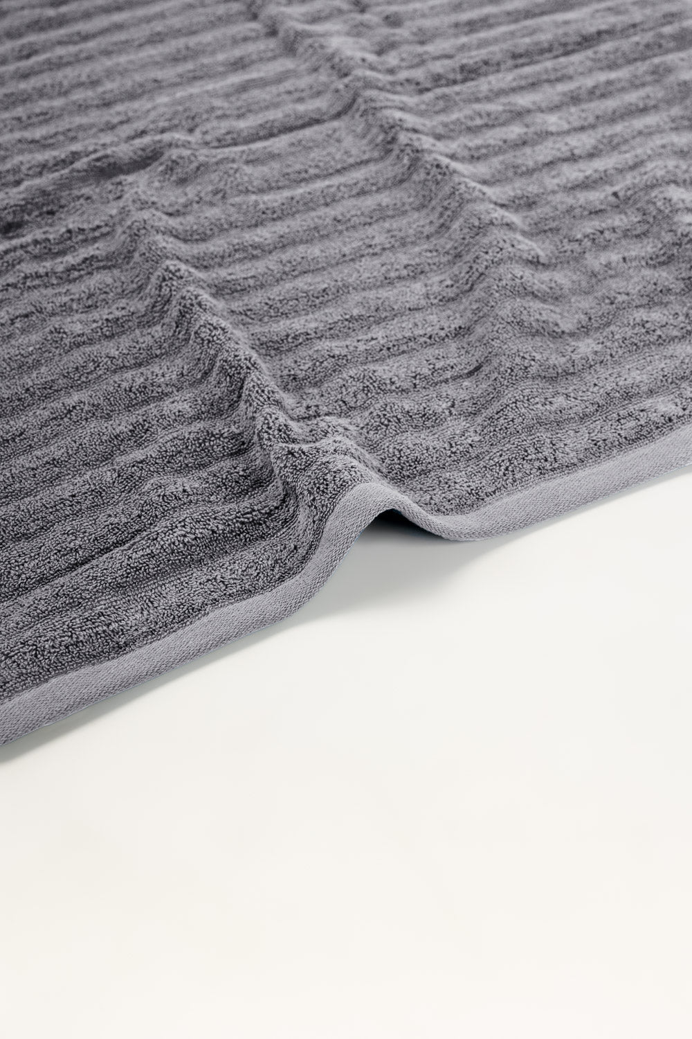 Dove Grey Combed Plain Towel