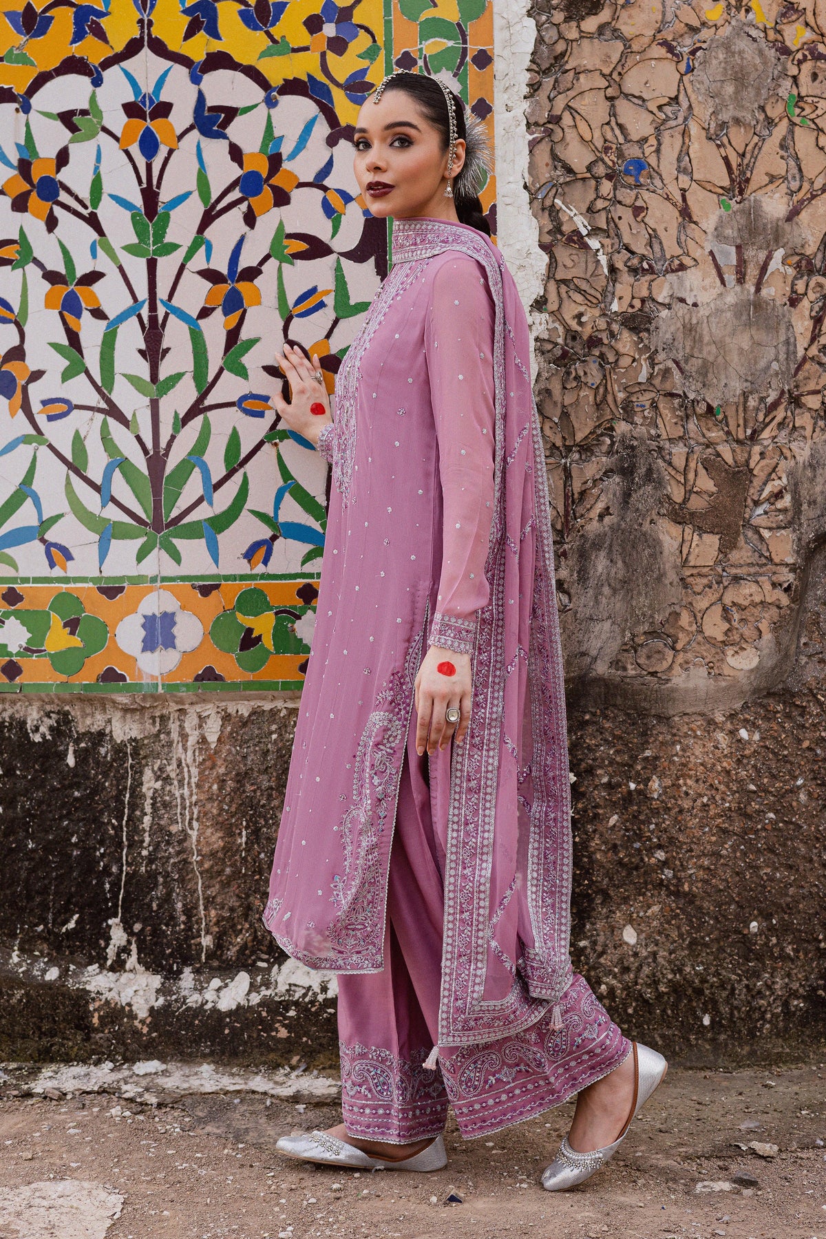 Dusty Salina 3Pc - Festive Luxe Pret