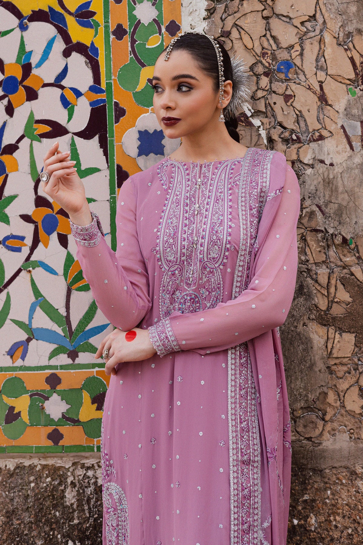 Dusty Salina 3Pc - Festive Luxe Pret