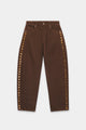 EMBROIDERED JEANS (E0221/120/821)