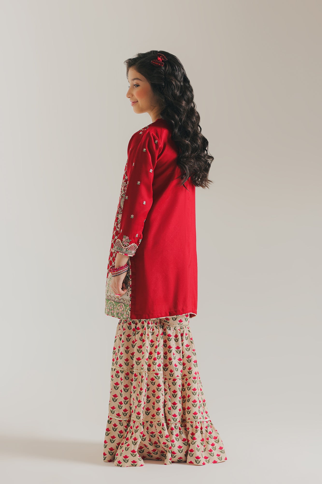 EMBROIDERED SUIT (E0253/415/301 E0253/315/301)
