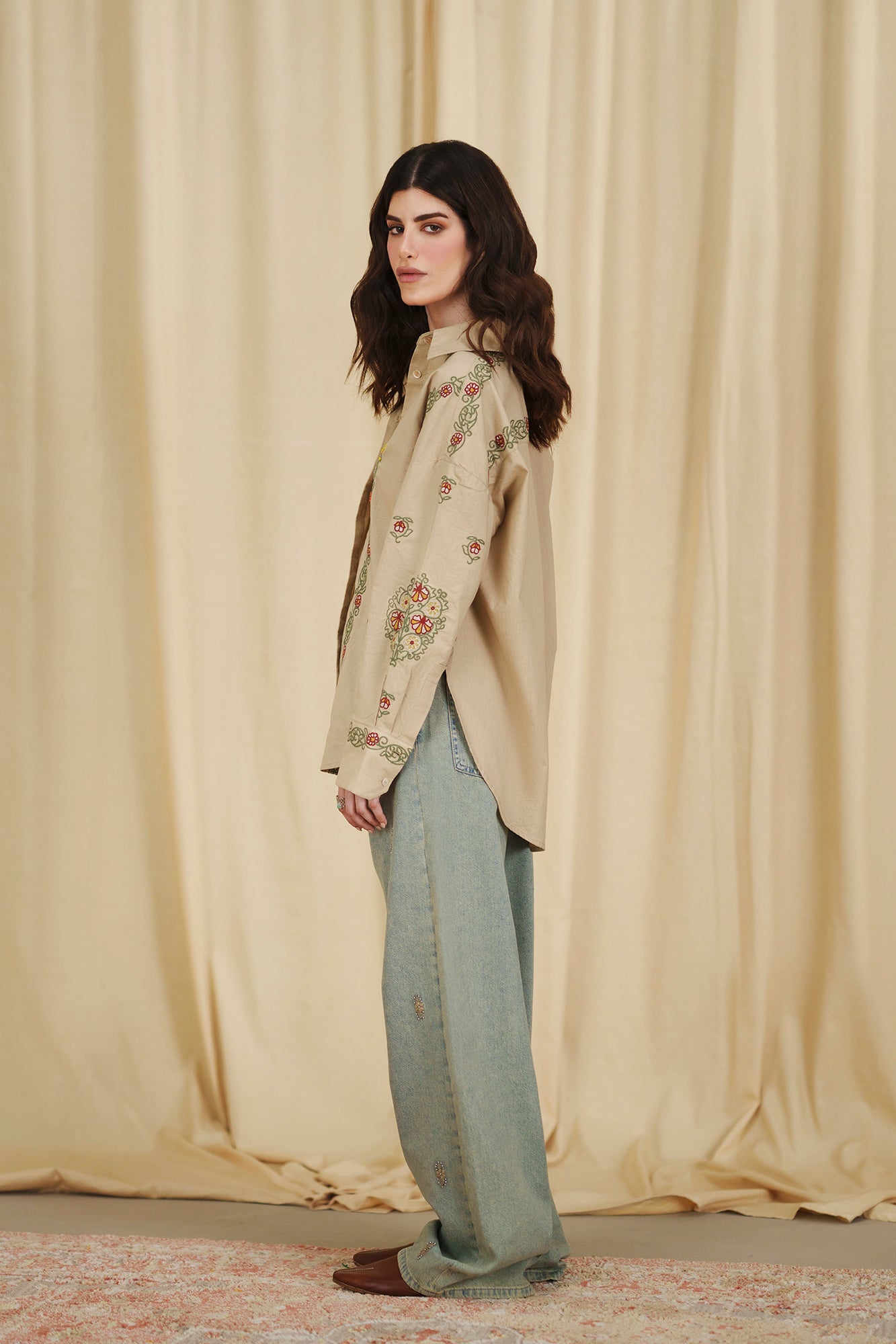 EMBROIDERED SHIRT (E0295/120/007)