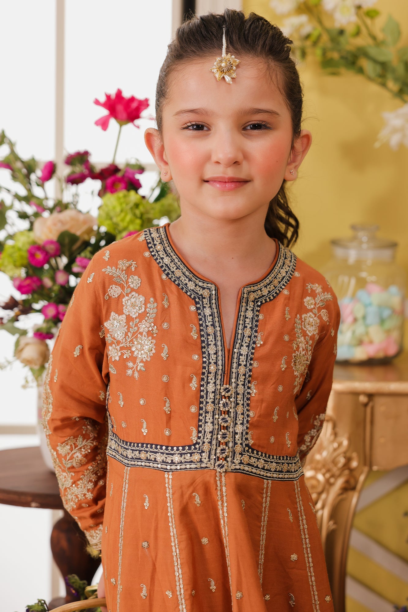 EMBROIDERED DRESS (E0311/415/212 E0311/315/212)
