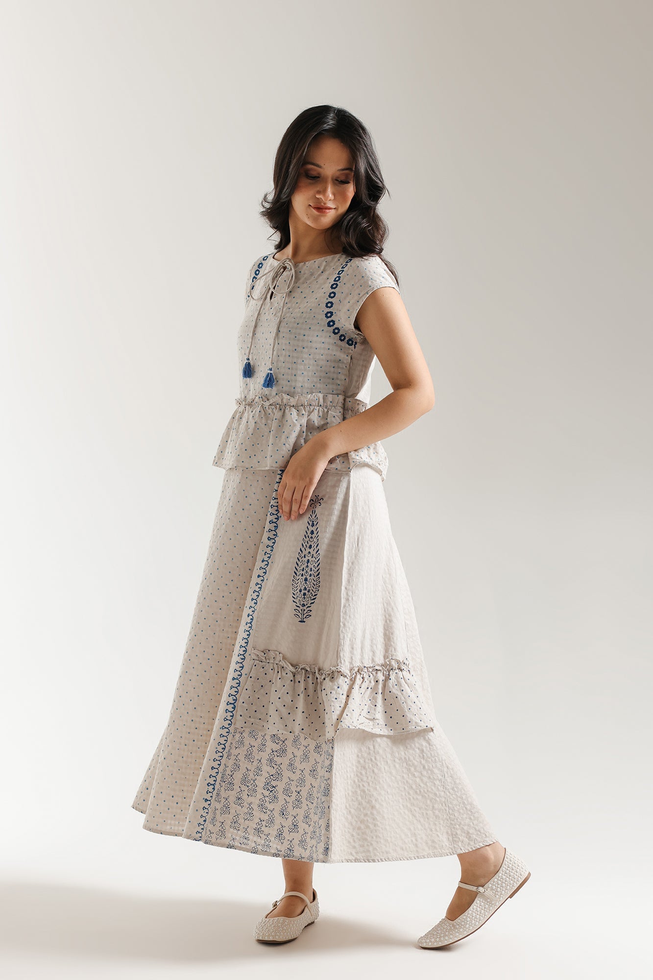PRINTED DRESS (E0554/101/003)