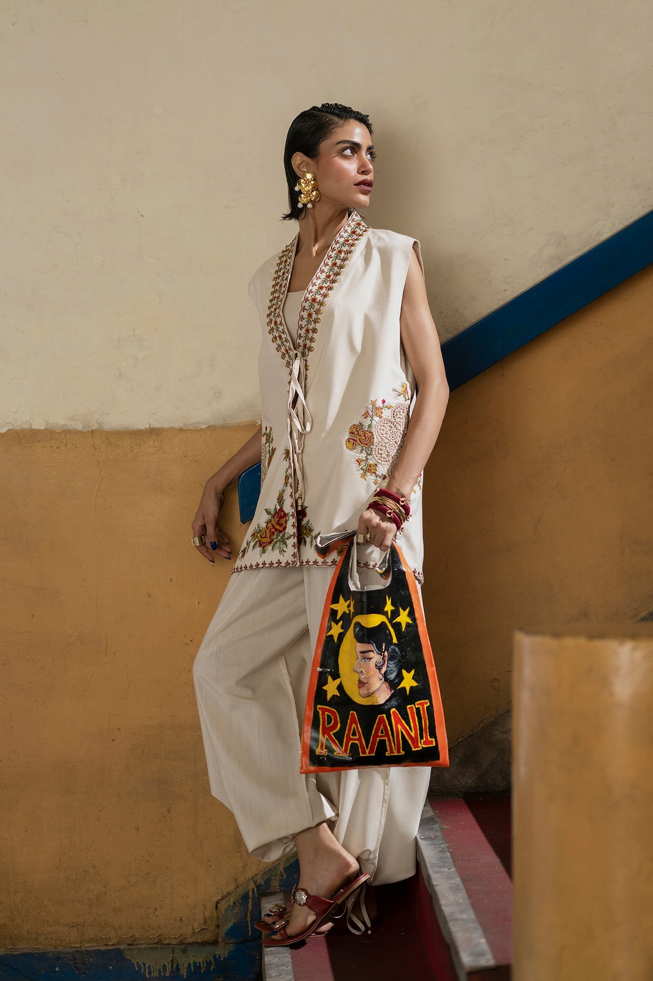 EMBROIDERED SUIT (E0612/119/006)