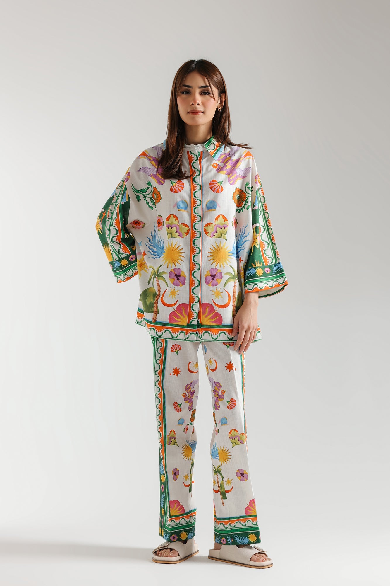PRINTED SUIT (E0614/106/002)