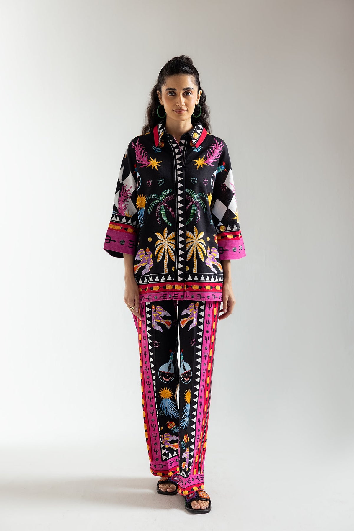 PRINTED SUIT (E0614/106/901)