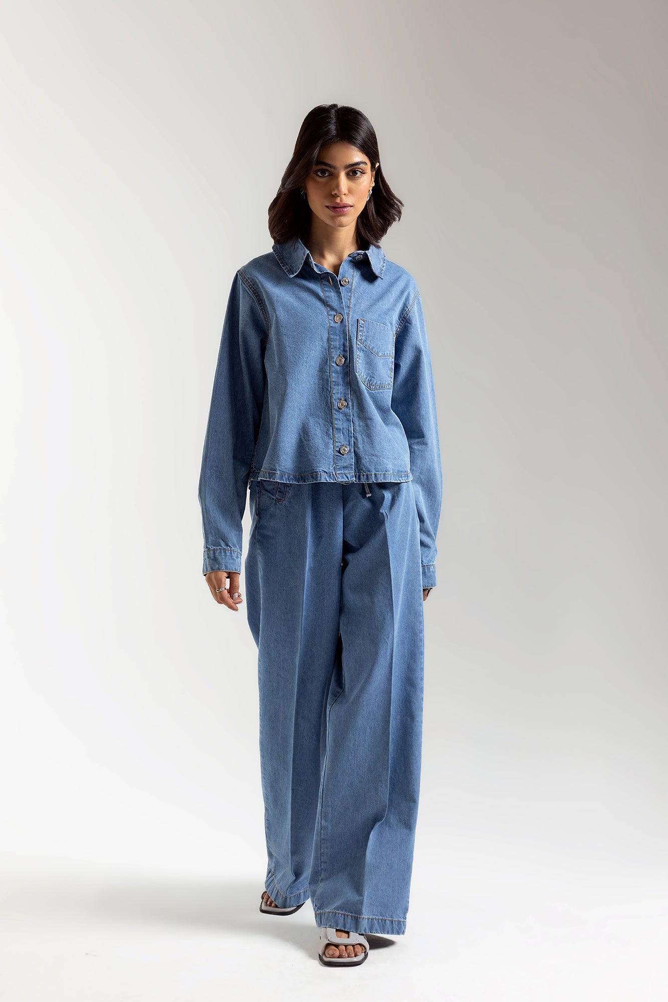 DENIM CO-ORD SET (E0650/116/630)
