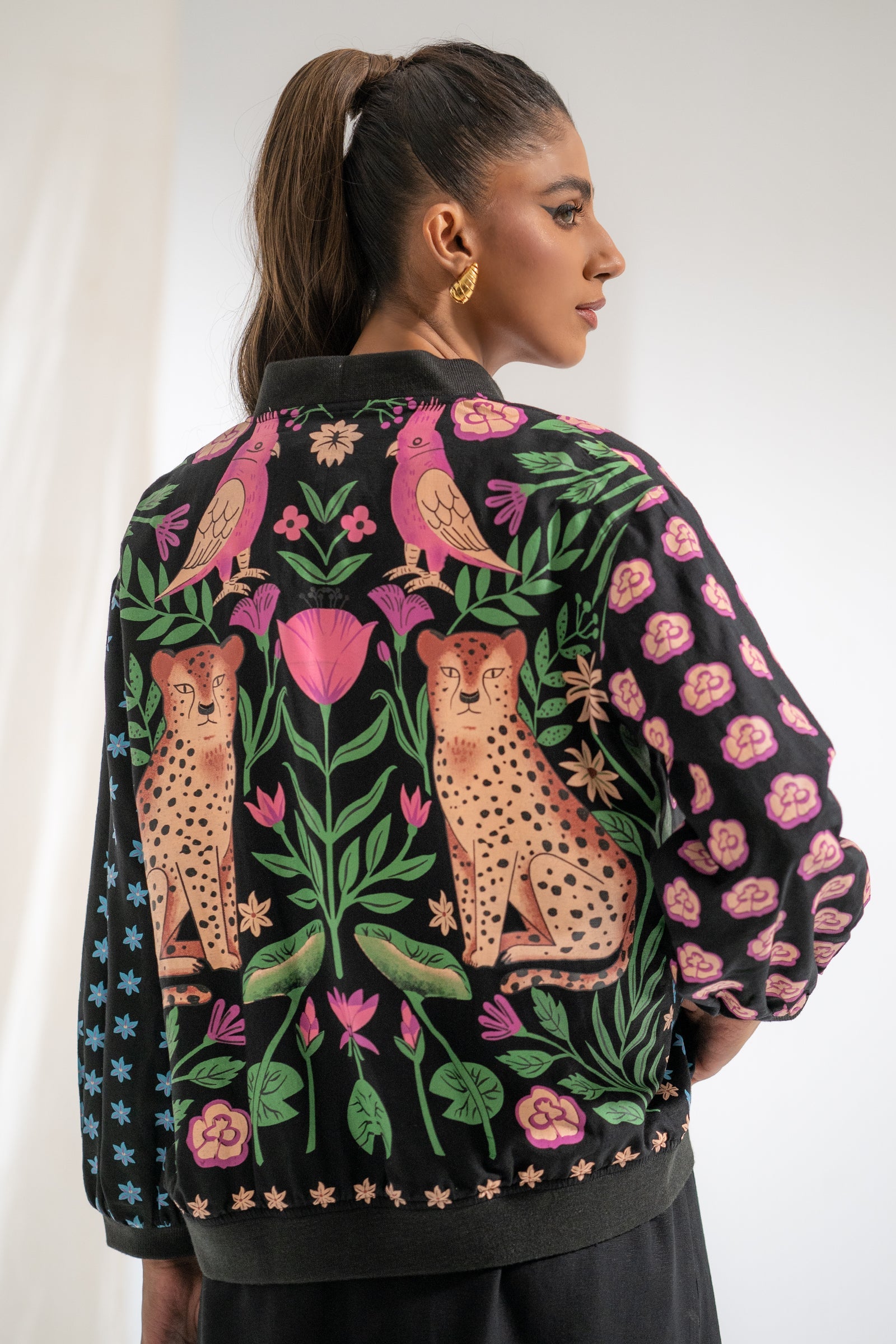 Cheetah Jacket 3 piece
