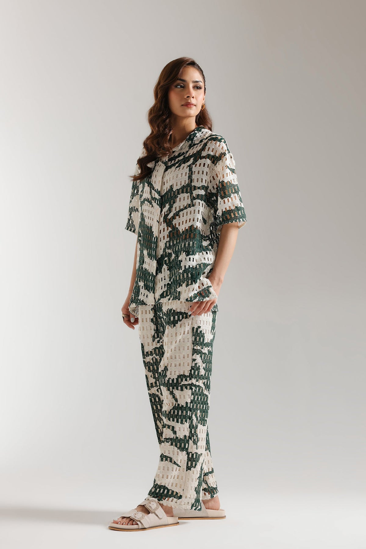 TEXTURED SUIT (E0671/116/708)