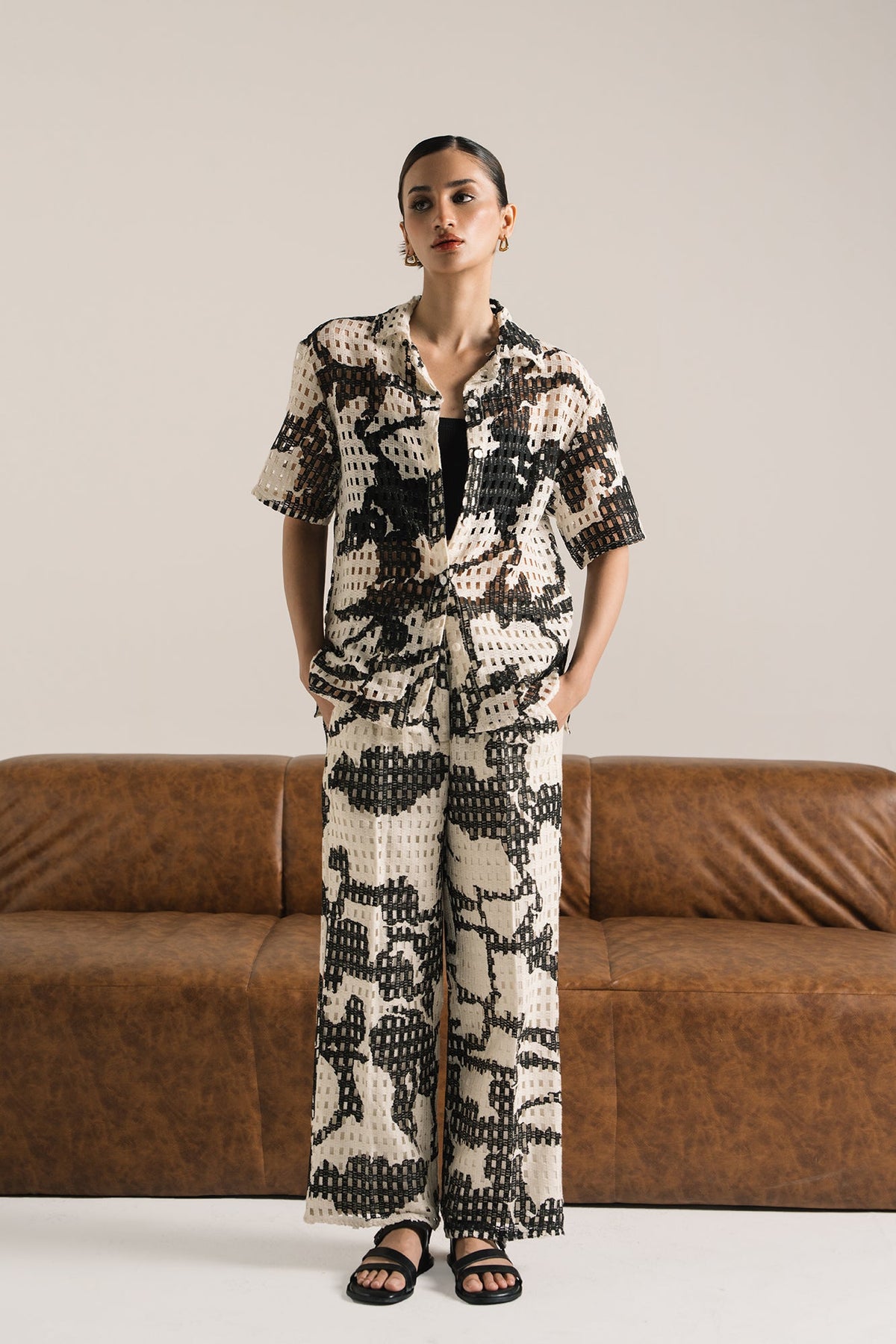 TEXTURED SUIT (E0671/116/901)