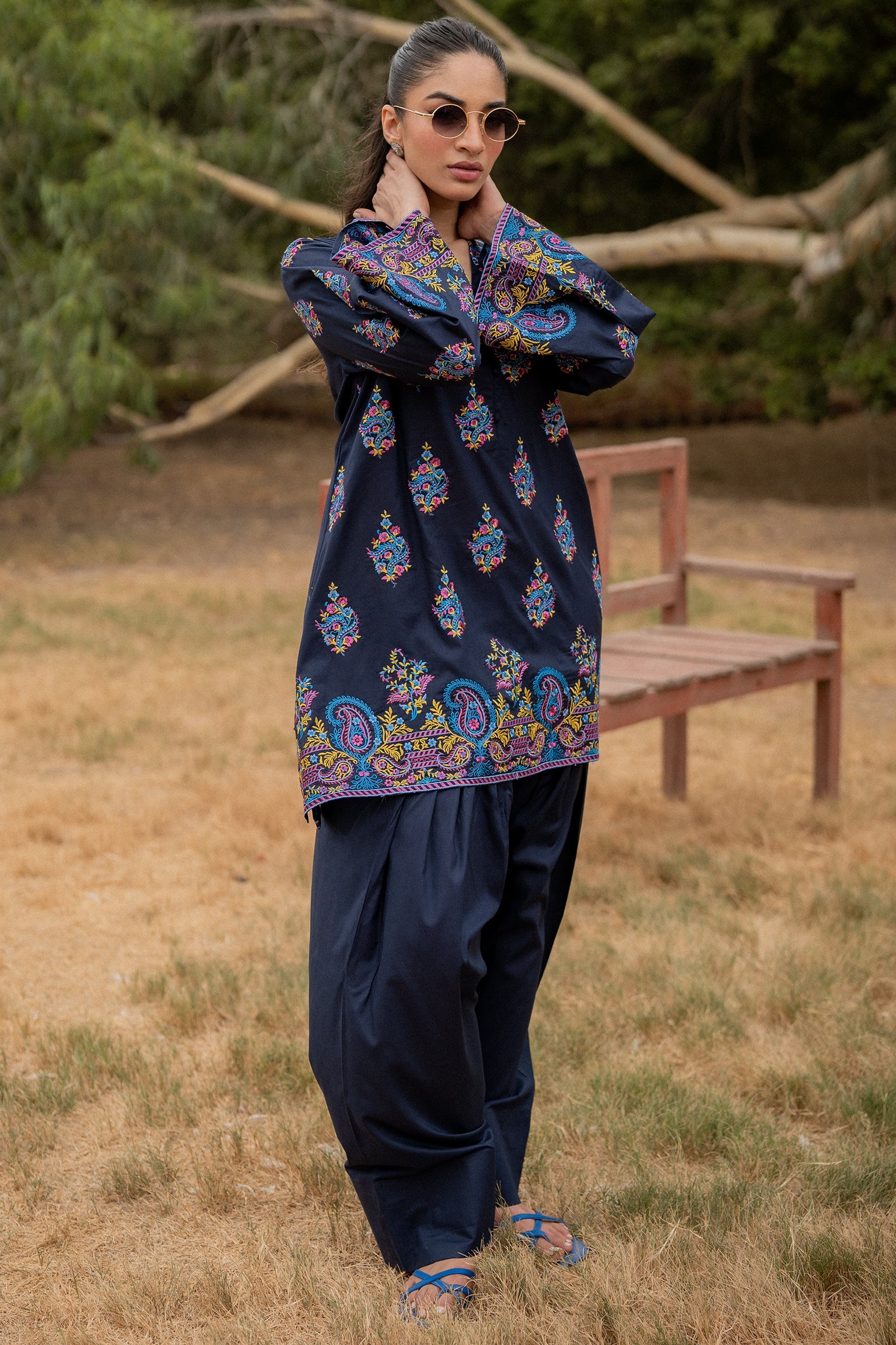Multi Paisley 2 Piece