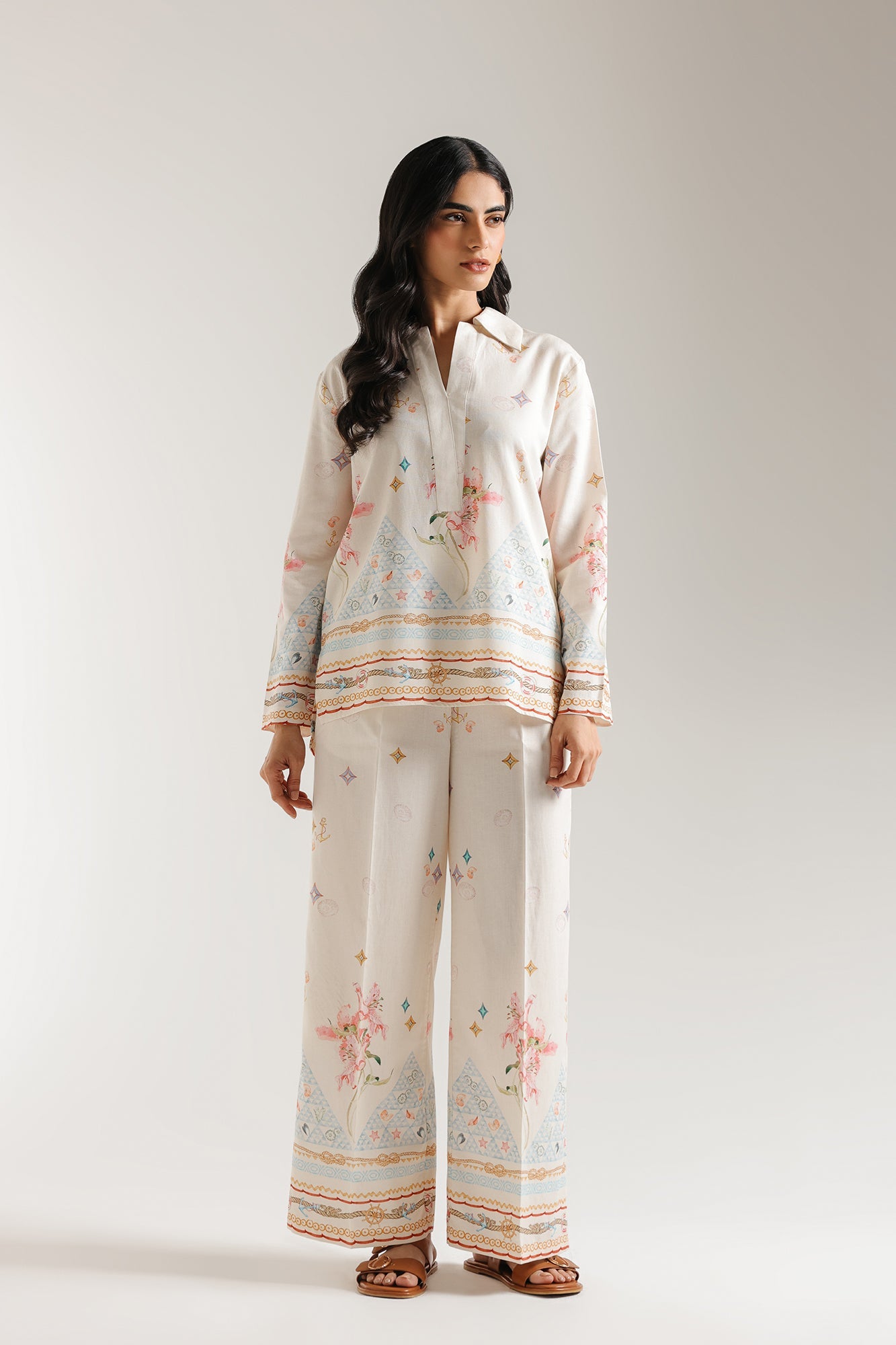 PRINTED SUIT (E0677/106/005)