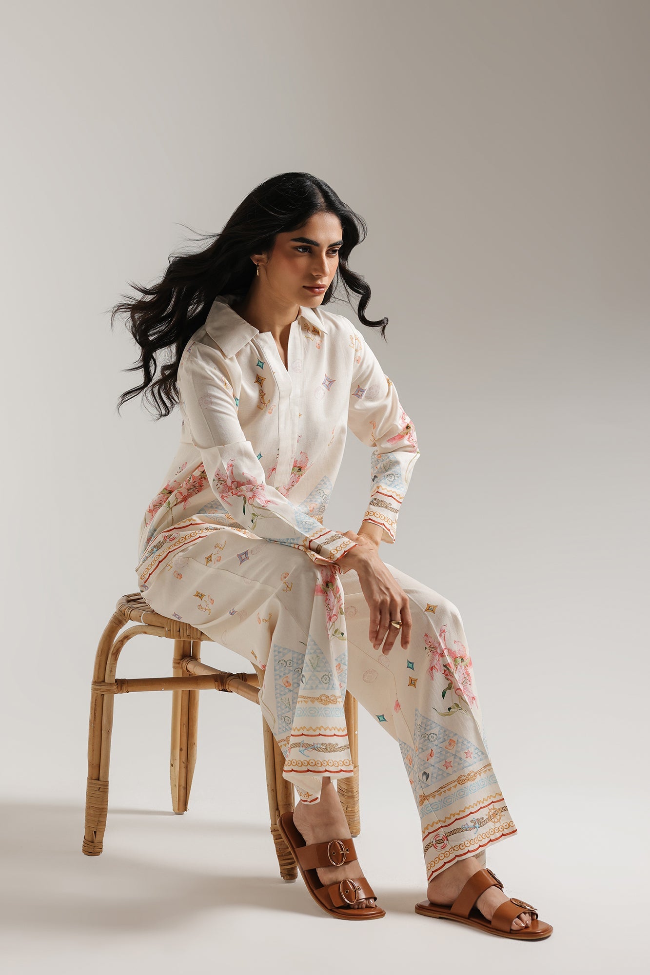 PRINTED SUIT (E0677/106/005)