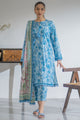 3 Piece Embroidered Dobby Lawn Suit
