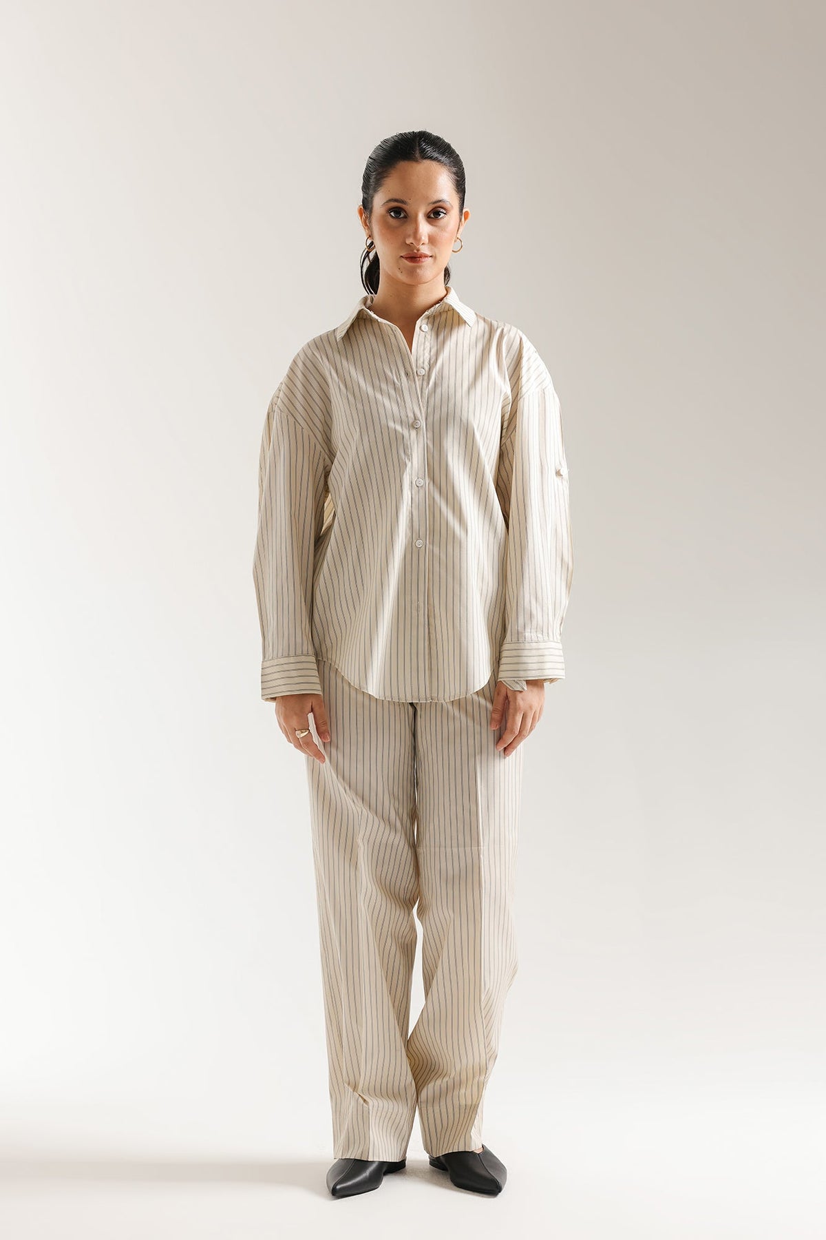 STRIPED SUIT (E0714/116/004)