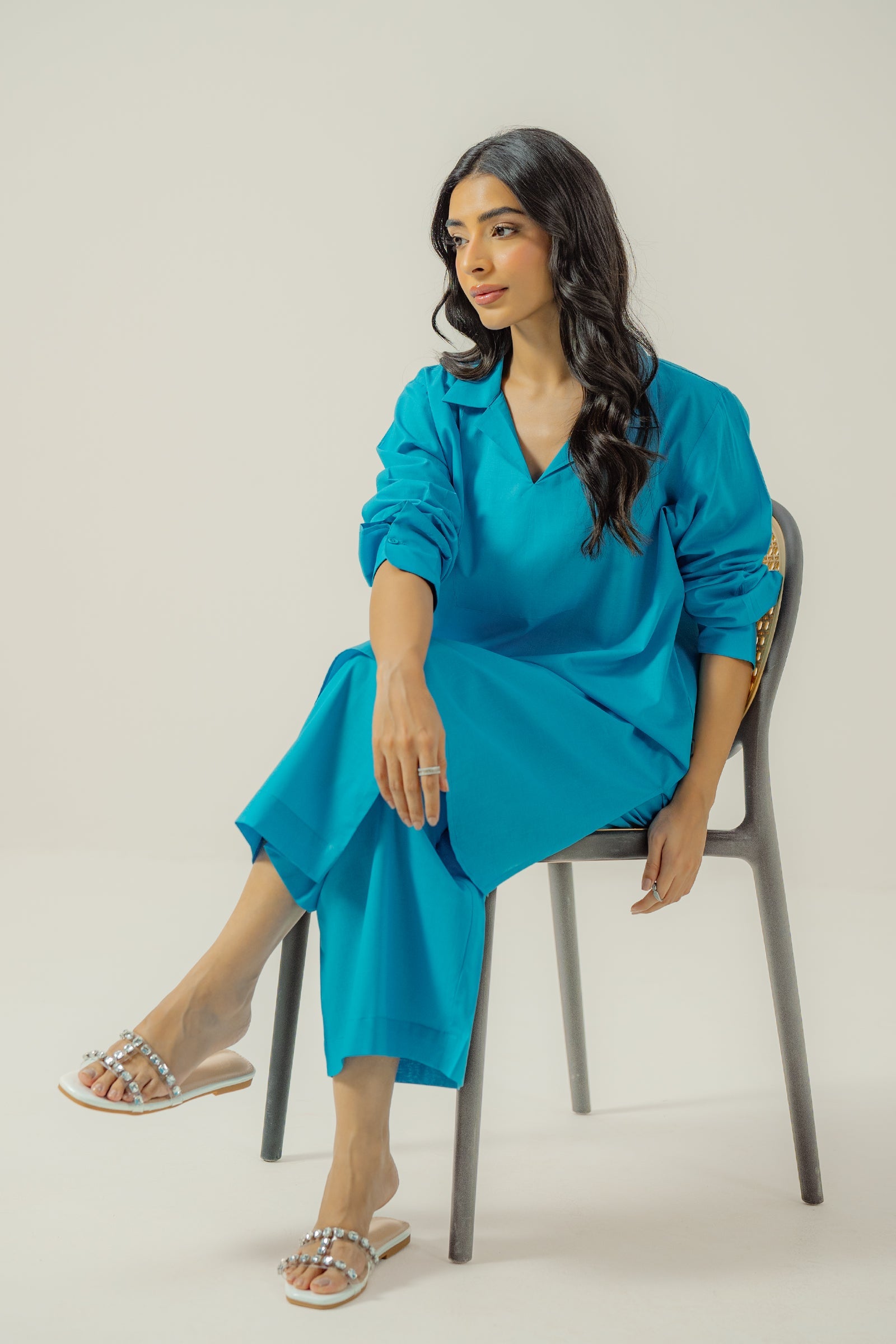 Collar up 2 piece