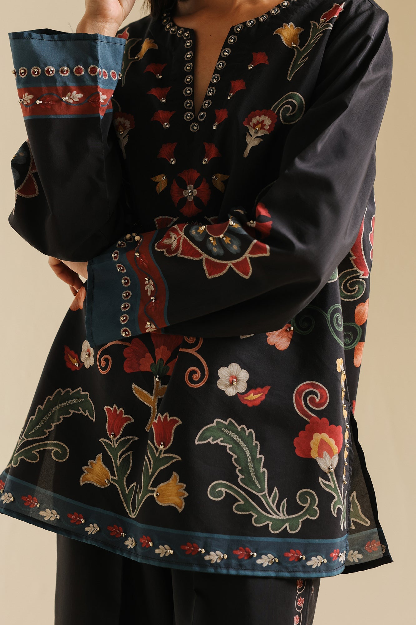 PRINTED SUIT (E0766/119/902)