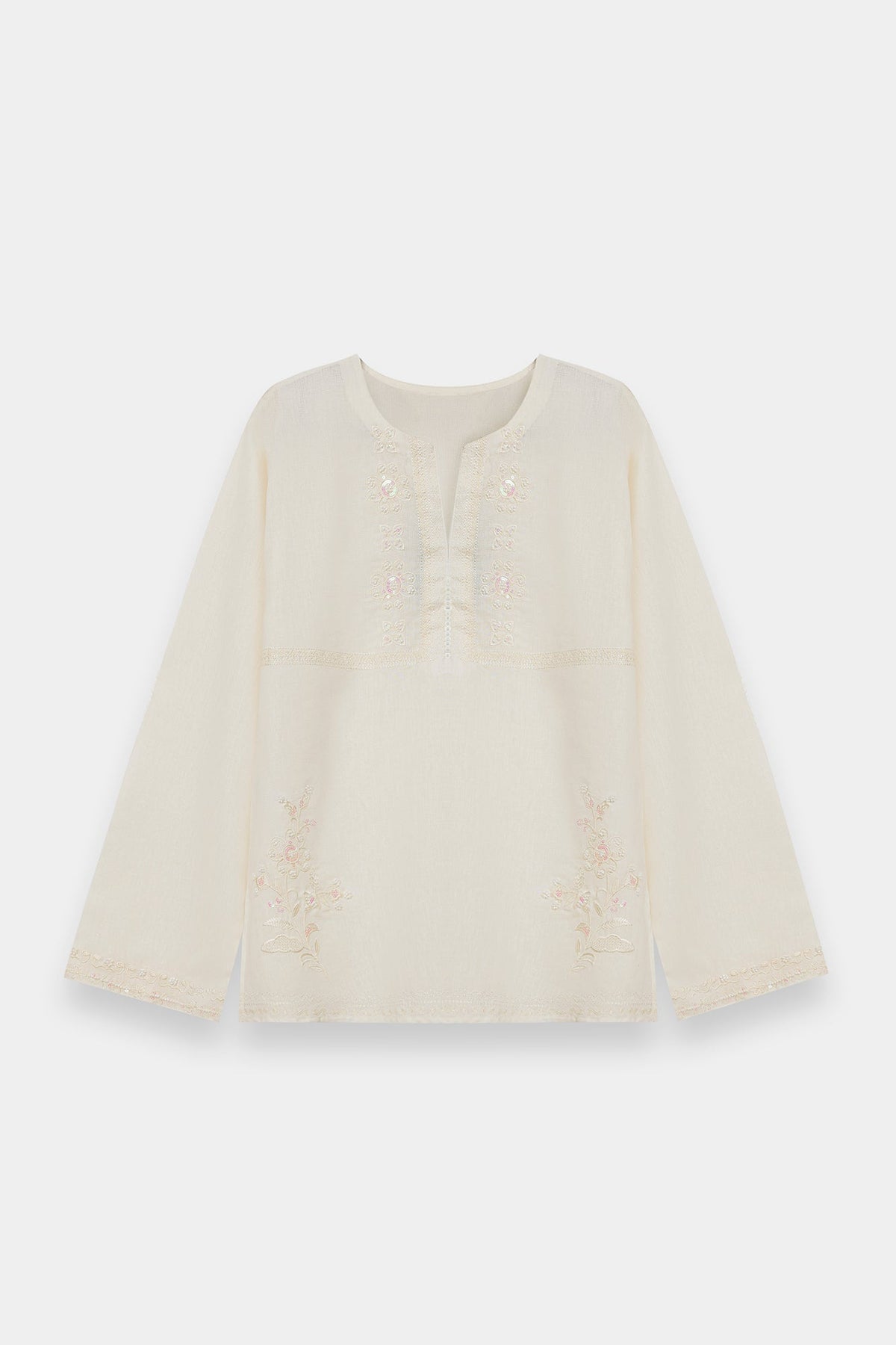 EMBROIDERED TOP (E0808/119/002)